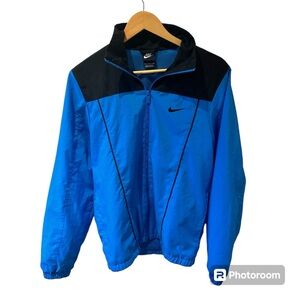 Vintage Nike Jacket Windbreaker Nylon Baggy Mini Logo 90s Size‎ Small